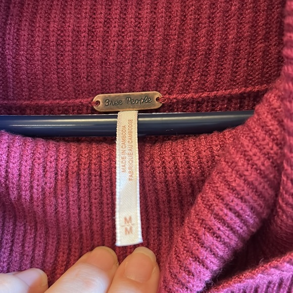 Free People Softly Structured Tunic Sweater - Picture 4 of 7